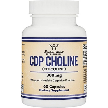 Double Wood Supplements CDP Choline (Citicoline) 300 mg [60 капсули]