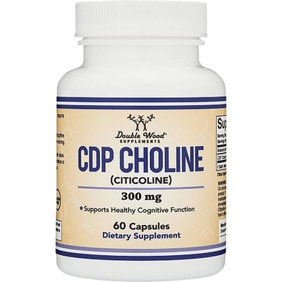 Double Wood Supplements CDP Choline (Citicoline) 300 mg [60 капсули]