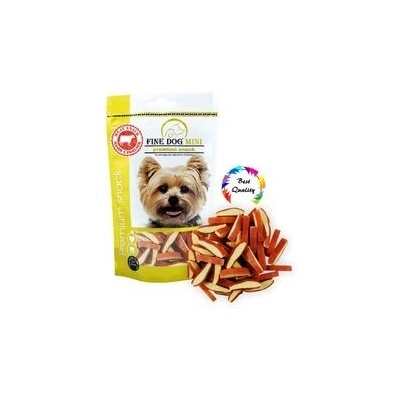 Fine Dog Mini Sendvič 80 g strips hovězí