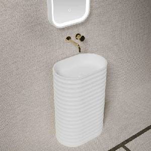 Rune MonBlari 58x38 cm white (MR-Z8801)