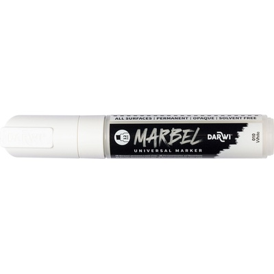 Darwi Marbel Химикал маркер 12 mm White N°010 1 бр (DA0222012010C)