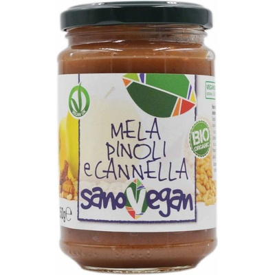 Sano Vegan kompót z jablka, píniových orieškov a škorice BIO 320 g
