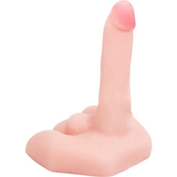 LyBaile Вибро пенис отливка Кибер Кожа "mister big" 18 см