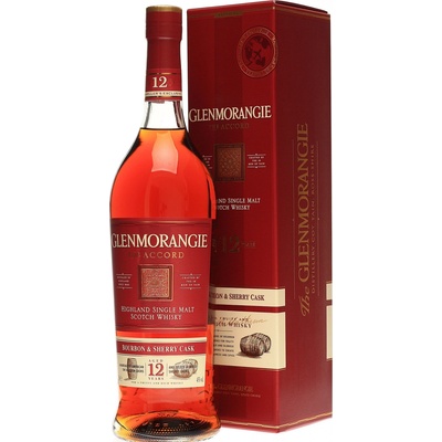 Whisky Glenmorangie Accord 12y 43% 1 l (kartón)
