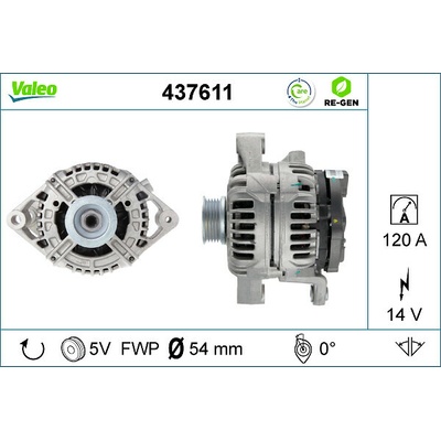 Alternátor VALEO 437611