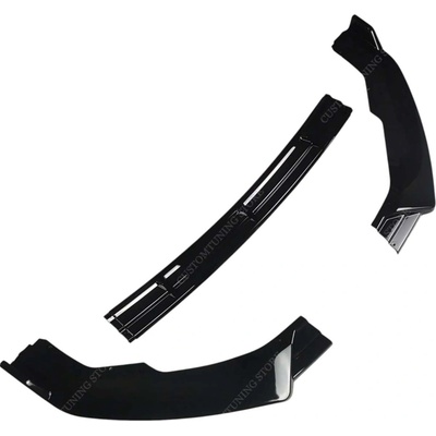 PROTEC Přední spoiler Škoda Octavia MK4 2020-2025 černý lesklý