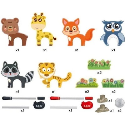 Raya Toys Игрален комплект Raya Toys - Голф с животинки (502121629)