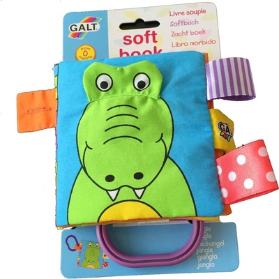 Galt Toys Galt - Малка мека книжка "Джунгла