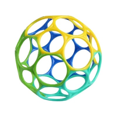 OBALL Hračka ™ Classic 10 cm 0m+ modro/zelená