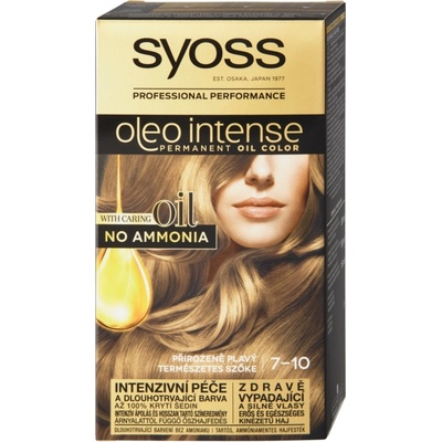 Syoss Oleo Intense Color 7-10 Přirozeně plavý