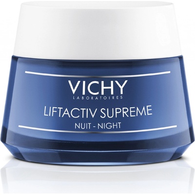 Vichy Liftactiv Supreme Long Lasting Lifting Feel noční zpevňující a protivráskový krém 50 ml