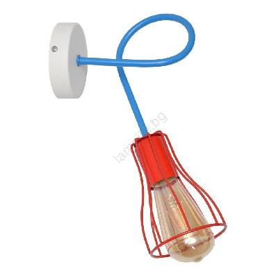 Аплик OXFORD 1xE27/15W/230V червен (HE1025)