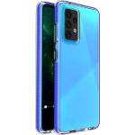 Samsung Pокривало Spring clear TPU за Samsung Galaxy A52 4G/Galaxy A52 5G/Galaxy A52s 5G - Тъмносин KP8791