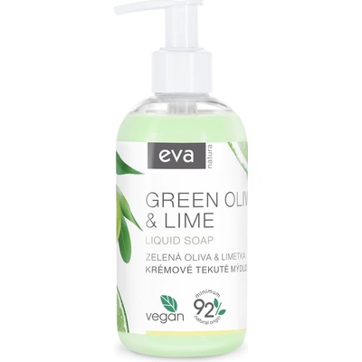 Eva Natura Krémové tekuté mýdlo Zelená oliva & Limetka 250 ml