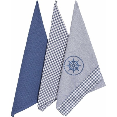 Forbyt Káro a kruh 45x70 cm 3 ks modrá