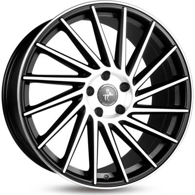 Keskin KT17 10x22 5x130 ET50 black polished