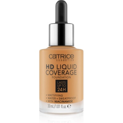 Catrice HD Liquid Coverage фон дьо тен цвят 066 Warm Toffee 30ml