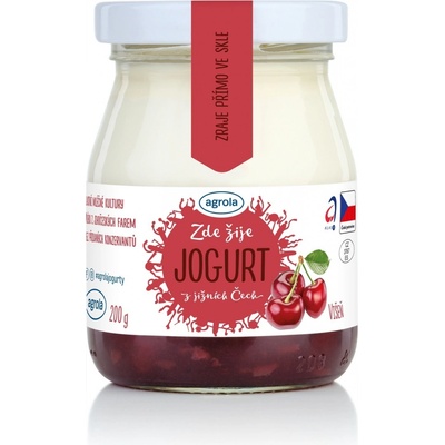 Agrola Jogurt višeň 200 g – Hledejceny.cz