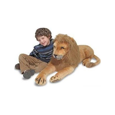 Melissa & Doug Голяма плюшена играчка Лъв - 12102 - Melissa and Doug, 000772121026