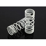Traxxas Springs, front (white) (progressive rate) (2), TRX6857 (TRX6857)