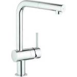 GROHE Кухненски смесител Grohe Minta с издърпващ се душ, гланциран хром (32168000)
