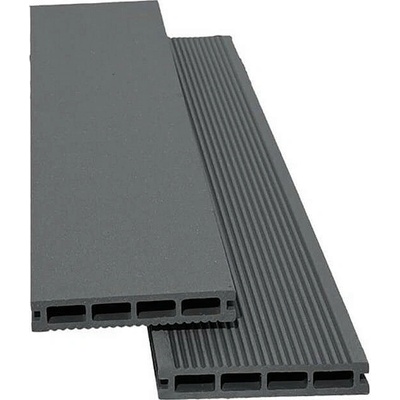 Terasový profil UNVOC TMAVĚ ŠEDÁ (FSC 100%) 23 × 146 × 2000 mm