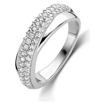 Ti Sento Дамски сребърен пръстен Ti Sento 12281ZI (12281ZI)