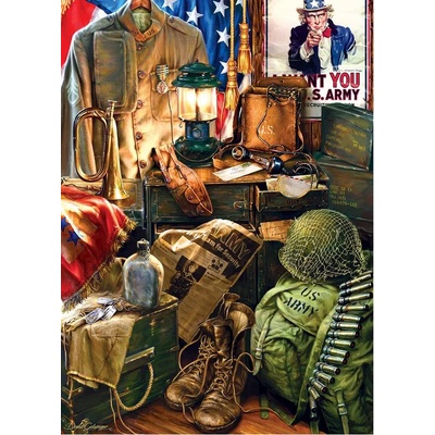 Masterpieces - Puzzle U. S. Army Men of Honor - 1 000 piese