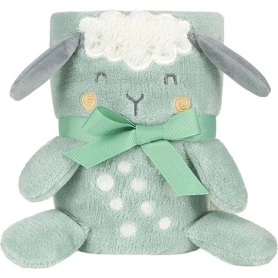 KikkaBoo Бебешко одеяло с 3D бродерия Sleepy Sheep (kikka-31103020170)