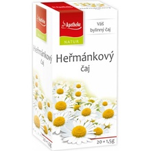 Apotheke NATUR Heřmánkový čaj 20 x 1,5 g