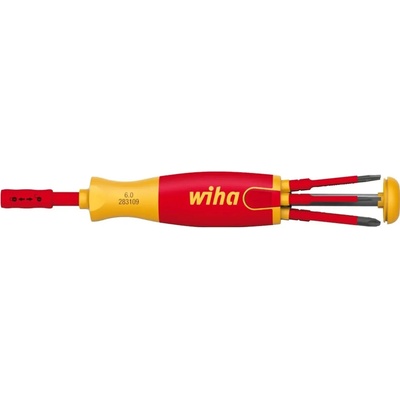 WIHA 38611 Skrutkovač so zásobníkom nástavcov LiftUp electric - 6 slim Bitov