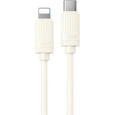 Wekome WDC-55 nabíjecí a datový USB-C na Lightning 1m béžový
