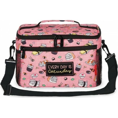 Legami Taška na desiatu Legami Lunch Bag Sushi Cat 7,7 l