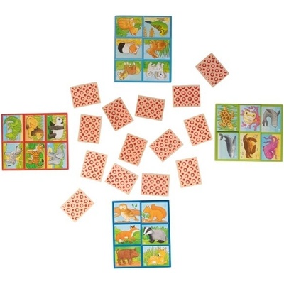Goki Didaktická Pamäťová Hra Zvieratá