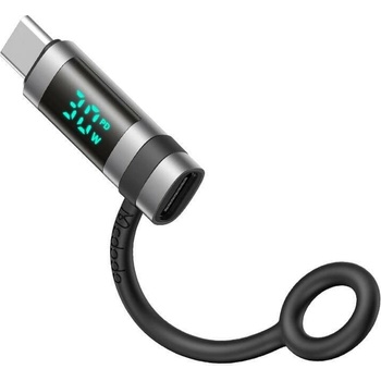 Mcdodo Адаптер Mcdodo, от USB-C(ж) към Lightning(м), до 36W, тъмносив (OT-2610)