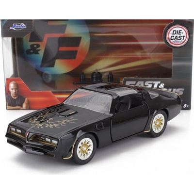 Jada Pontiac Tego's Firebird Trans-am 1977 Fast & Furious Iv Black 1:32