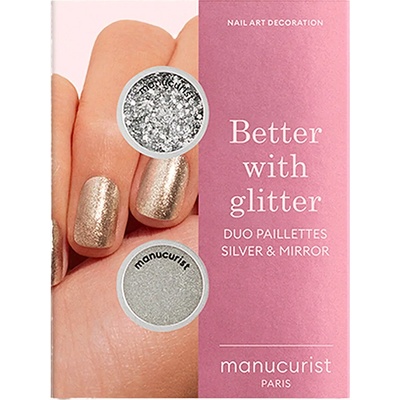 Manucurist Better with Glitter Silver & Mirror