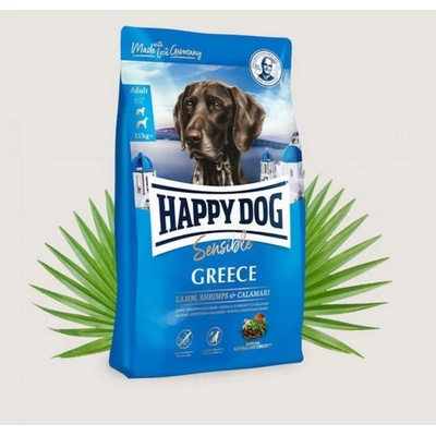 Happy Dog Sensible Greece - Агнешко, скариди и калмари 4kg
