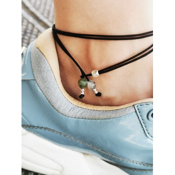Image 1 of Дамска гривна за крак с камъни