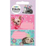 STREET Етикети за тетрадка Street, опаковка 10, cute animals (25464-А-CUTE ANIM)