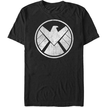 ZOOT. Fan Черна мъжка тениска Marvel Crusty Shield ZOOT. Fan | Cheren | МЪЖЕ | L