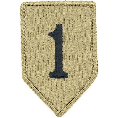 MILITARY RANGE Nášivka 1st INFANTRY DIVISION VELCRO - OCP