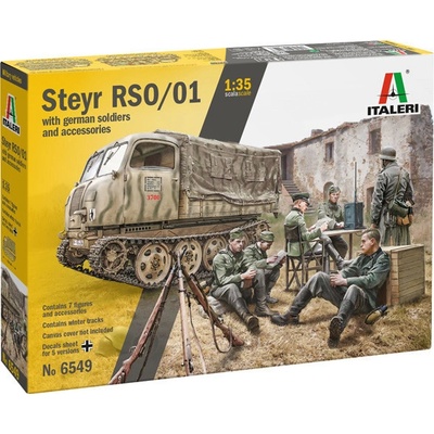 Italeri Steyr RSO/01 w/ German Soldiers and Accessories 1:35