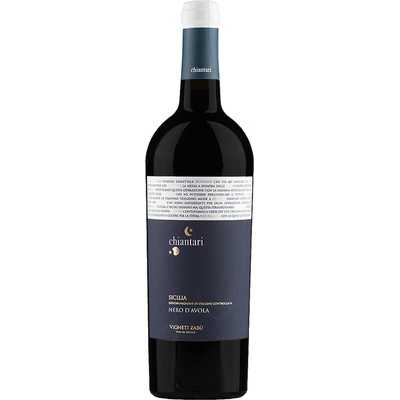 Zabu Chiantari Nero d'Avola červené 13,5% 0,75 l (čistá fľaša)