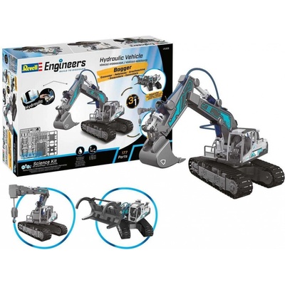 Revell REVELL Engineers 21305 Hydraulic Excavator 3in1 1:24