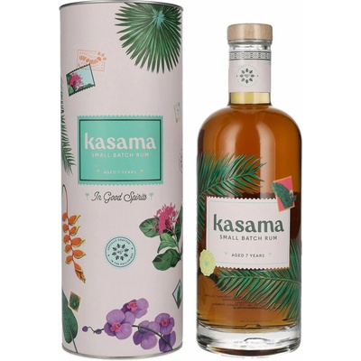 Kasama Rum 7y 40% 0,7 l (tuba)