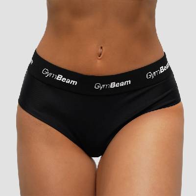 GymBeam Дамско долнище на бански Sporty Black XS