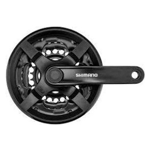 Shimano Курбел Shimano Tourney TX FC-TX801 7/8ск 175 мм 48-38-28T с предпазител