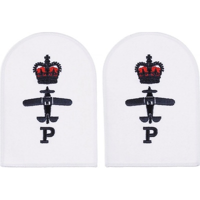 Náramenník britský ROYAL NAVY P - biely
