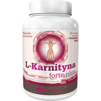 Olimp Sport Nutrition L-Carnitine Forte Plus 500 mg [40 Дъвчащи таблетки] Череша